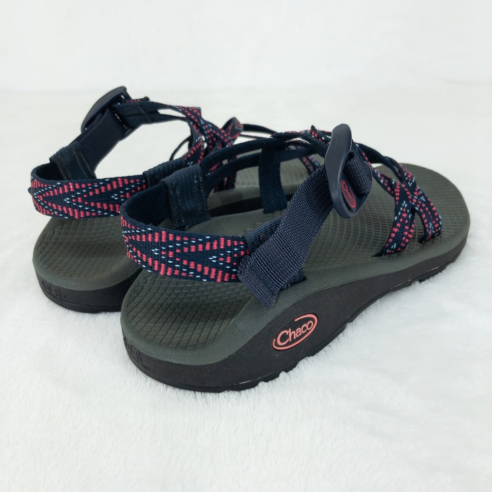 Chaco Z/Cloud Sandals Womens Size 6 Blue Strappy Toe Loop Hiking Shoes - Picture 9 of 16